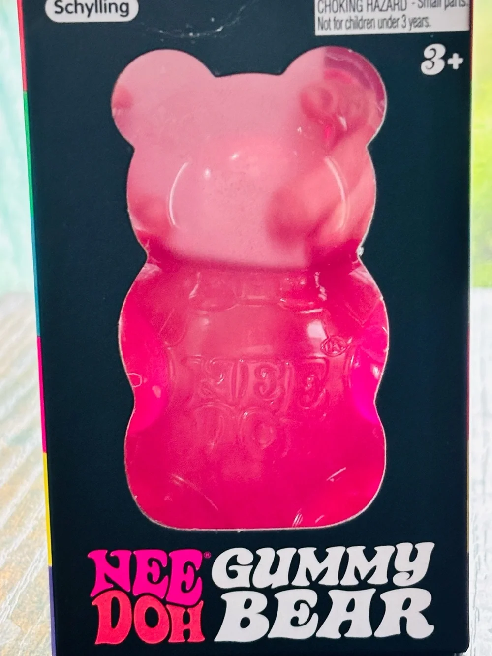 Official Needoh Gummy Bear-Pink NIB
